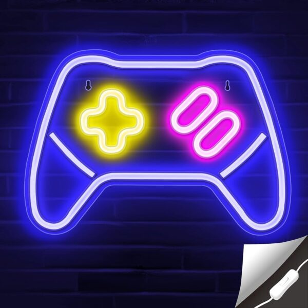 Señal de Neon LED USB Decoración Sala de Juegos Lumoonosity