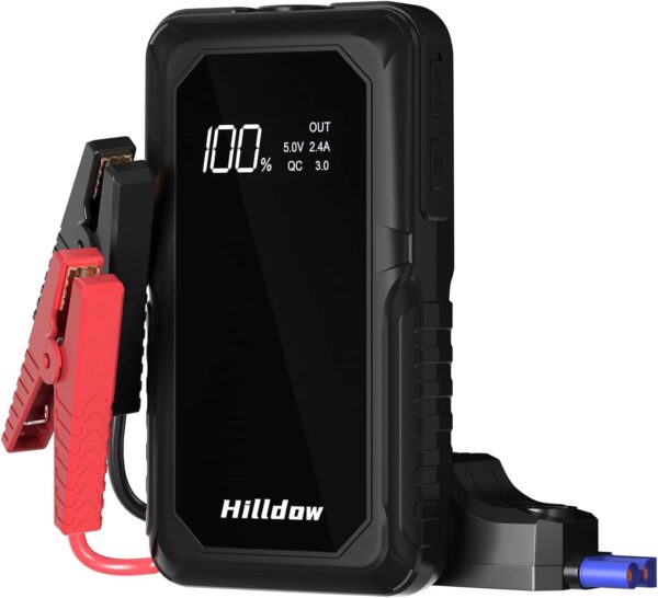 Car Jump Starter 2000A 66.6Wh Powerbank QC 3.0