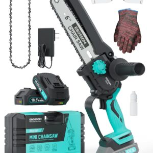 Mini Motosierra Eléctrica Inalámbrica - Potente Y Portátil