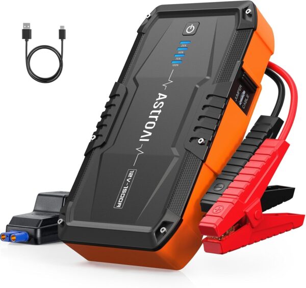 Cargador Arrancador De Bateria Para Carro Starter ASTROAI S8 12v 1500A